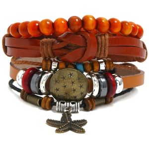 Boho Festival Genuine Leather Bracelet